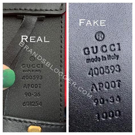 are Gucci serial numbers real